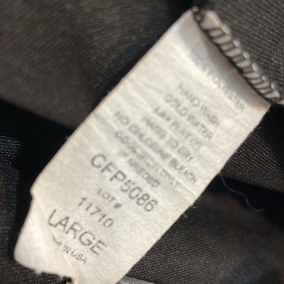 Size Large floral swing dress with beautiful chiffon bell. Body lined. USA - Picture 10 of 17